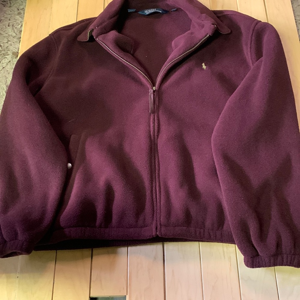 Great Jacket. Ralph Lauren, polar tech 100% polyester but warm